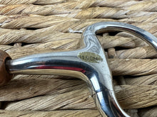 Load image into Gallery viewer, S/H 4 1/2” Large Copper Centre Eggbutt Snaffle Bit
