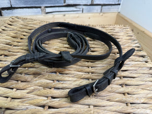 S/H Grackle Bridle, Reins & Hunting Breastplate Set - Full