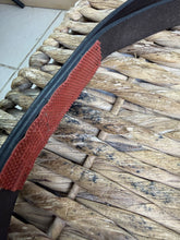 Load image into Gallery viewer, 42” Fylde Leather Show Girth - Brown - English Leather Show Pony/Hack