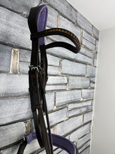 Load image into Gallery viewer, S/H Equicraft Anatomic Patent Dressage Bridle - Brown - XF