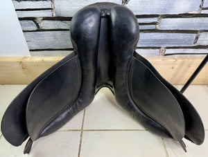 16” MW Charles Mountfort Pony GP Saddle - Black