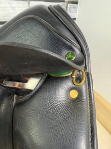 18” MW Ideal Suzannah LH Dressage Saddle - Black
