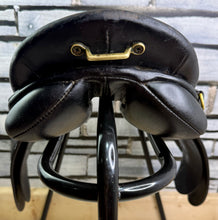 Load image into Gallery viewer, 14” Wide GFS English Pony GP Saddle - Black - Lead Rein Tiny Tot