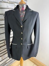 Load image into Gallery viewer, Caldene Ladies Black Show Jacket - Size 34 - Showjumping/Dressage
