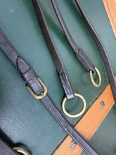 Load image into Gallery viewer, Dyon Running Martingale -Black/Brass- Cob Size - Italian Leather