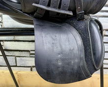 Load image into Gallery viewer, 16” Wide Native Pony Saddle Company WH/GP Saddle - Black