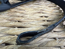 Load image into Gallery viewer, S/H Wow Stirrup Webbers/Leathers &amp; Cheesegrater Stirrup Irons
