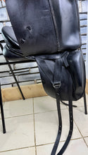 Load image into Gallery viewer, 18” Medium Ideal Suzannah Dressage Saddle - Black