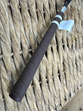 Load image into Gallery viewer, 20”/50cm English Made Short BS Legal Jumping Whip/Cushioned Bat - Brown/Black