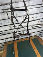 Load image into Gallery viewer, Easytrek Crossover Bitless Leather Bridle -Brown- Full - Dr Cooks