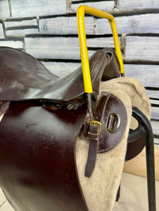 15” MW Kids Seaside Donkey/Pony Ride Saddle - Brown