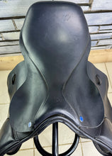 Load image into Gallery viewer, 16” MW Rich &amp; Sons Shoulder Relief Pony Jump Saddle - Black