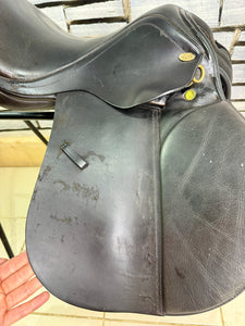 16” Wide Santa Cruz Pony GP Saddle - Black