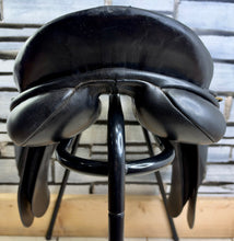 Load image into Gallery viewer, 16 1/2” Wide Oakland House Saddlery GP Saddle - Black - Cob Wide