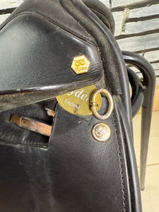 15” MW Ryder WH Pony Show Saddle - Black