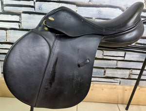 16” Wide Santa Cruz Pony GP Saddle - Black