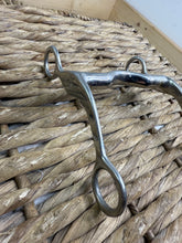 Load image into Gallery viewer, S/H 4 3/4” Western Reining Gag Bit - Port Mouth