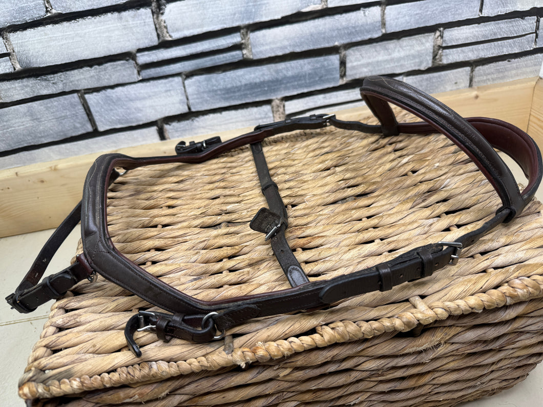S/H Rambo Micklem Competition Bridle - Brown - Full