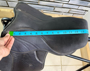 14” XW Thorowgood Pony Club GP Saddle - Black