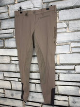 Load image into Gallery viewer, Pikeur Full Suede Seat Lucinda Breeches - Size 24” Waist - Mushroom