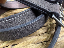 Load image into Gallery viewer, English Made Buffalo Leather Traditional Hunting Stirrup Leathers - Brown