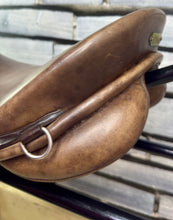 Load image into Gallery viewer, 18” Medium Zaldi Jupiter GP/Jump Saddle - Brown