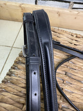 Load image into Gallery viewer, S/H Felix Buhler Raised Flash Dressage Bridle - Black - Full