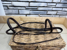 Load image into Gallery viewer, S/H Horse Leather CrossUnder Bitless Bridle - Brown - Full