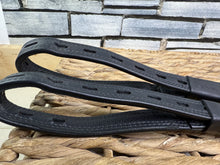 Load image into Gallery viewer, S/H Prestige Stirrup Webbers/Leathers - 32” - Black