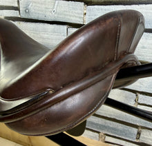 Load image into Gallery viewer, 15” Wide Ideal English Pony WH Saddle -Brown- GP/Workers - W-XW