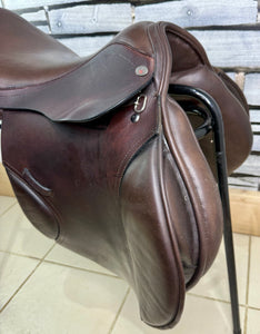17 1/2” MW Winners Circle Jump Saddle - Brown