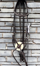Load image into Gallery viewer, NEW Rhinegold Luxe Soft Padded Anatomic Grackle Bridle-Full-Brown