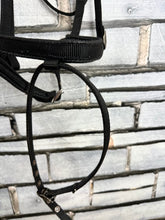 Load image into Gallery viewer, S/H Thorowgood Conform Comfort Web Flash Bridle - Black - TB