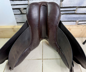 15 1/2” Wide-XW GFS Pony Saddle - Brown