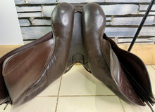 Load image into Gallery viewer, 16 1/2” MW-XW/Changeable Gullet Equextra Cob GP Saddle - Brown