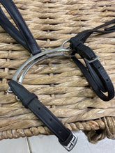 Load image into Gallery viewer, S/H English Combination/Lever Noseband - Brown - Full