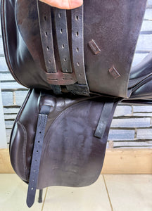 17 1/2” Wide Albion K2 GP/VSD Saddle - Brown