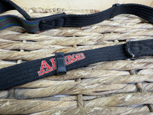 Load image into Gallery viewer, S/H Aerborn Soft Web Elasticated Clip Side Reins - Full - Black