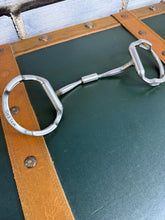 Load image into Gallery viewer, 5 1/2” Myler Curved Barrel Mouth Snaffle Bit - With Hooks