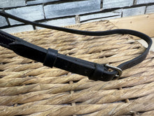 Load image into Gallery viewer, S/H Elasticated Mexican Grackle Noseband - Black - Cob