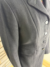 Load image into Gallery viewer, Ladies Size 34 Pytchley Heavy Wool Frock Hunt Jacket - Black