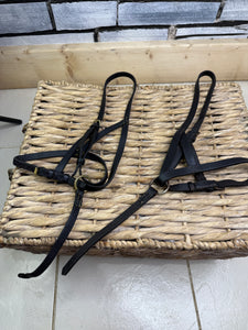 S/H Job Lot x 2 English Leather Foal Slips