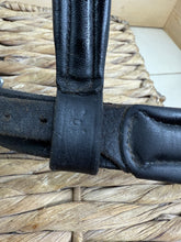 Load image into Gallery viewer, S/H English Sabre Cordoba Padded Grackle Bridle -Black- Cob