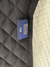 Load image into Gallery viewer, S/H 2 x Shires Cotton Dressage Saddlecloths - Black &amp; White