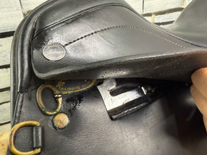 17” Medium Farrington Burford Event VSD Saddle - Black
