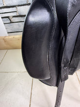 Load image into Gallery viewer, 18” Wide Ideal Jessica Dressage/Enduro Saddle - Black