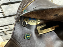 Load image into Gallery viewer, 15 1/2” Wide (Fit 32) Stubben Rex Pony GP/Jump Saddle - Brown