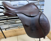 Load image into Gallery viewer, 15” MW Jeffries Falcon Hawk Event Pony GP/Jump Saddle - Brown
