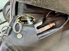Load image into Gallery viewer, 17” Medium County Extreme Lightweight Jump/XC Saddle - Brown
