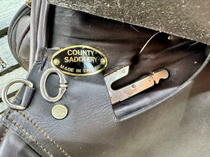 17” Medium County Extreme Lightweight Jump/XC Saddle - Brown